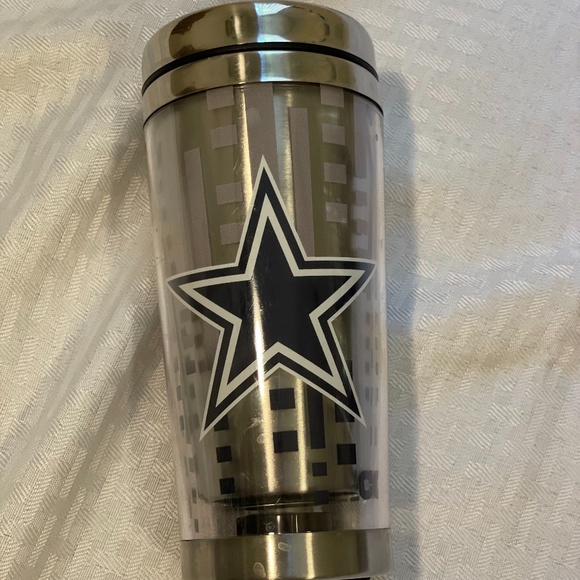 🌻 Dallas Cowboys Travel Mug - Picture 1 of 3